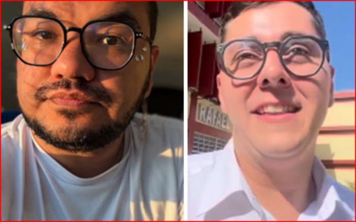 La policía busca a tres hombres.

 – Primer plano