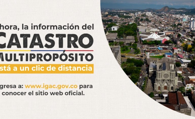 Conozca más sobre el sitio web del Catastro Multipropósito, donde la información catastral está disponible para que todos los ciudadanos la consulten.

 – Primer plano