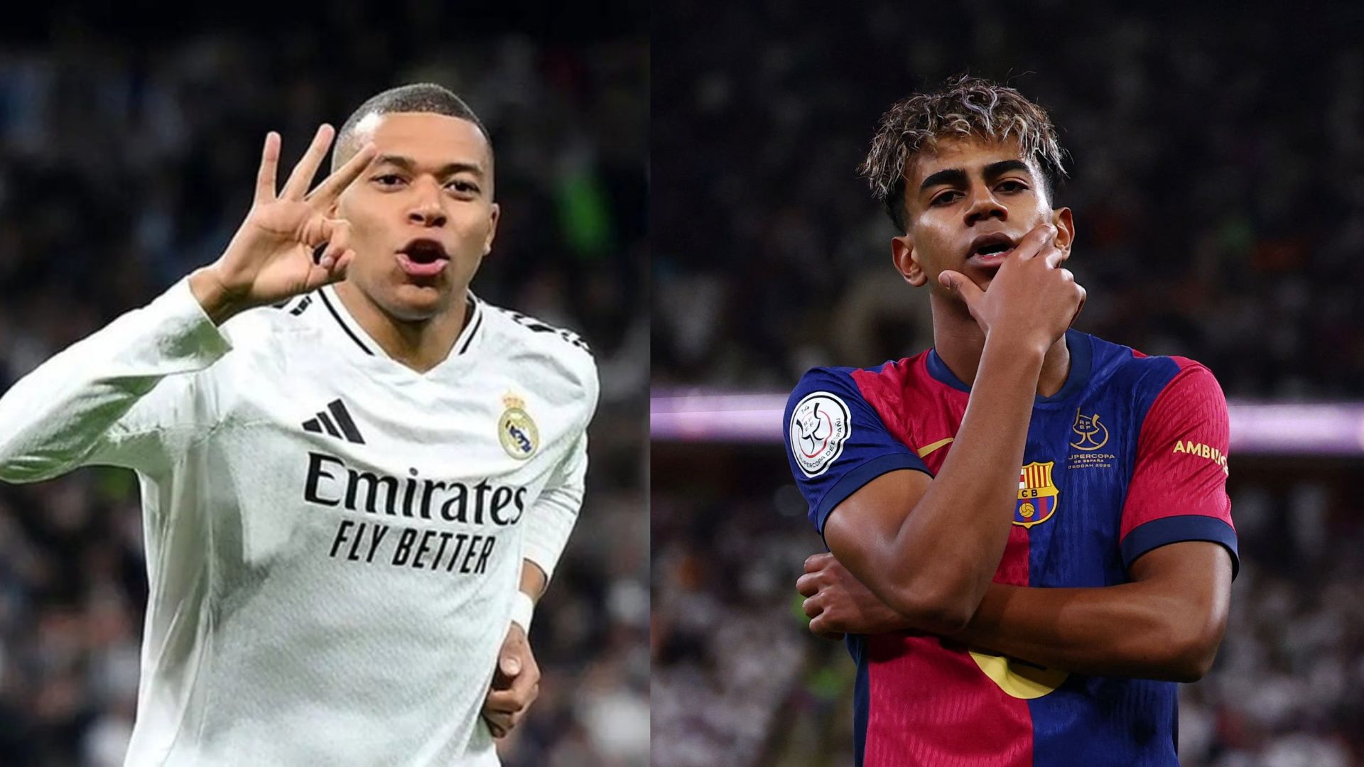 Mbappé defiende a Lamine Yamal

 – Primer plano