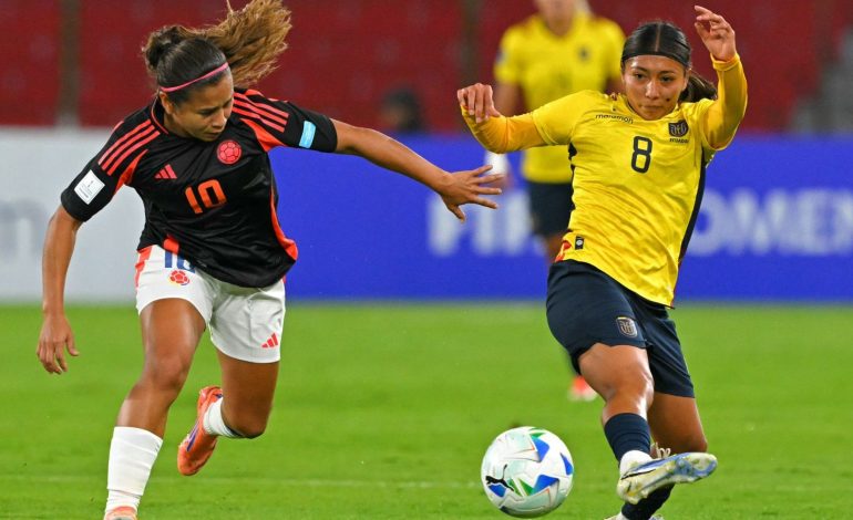 Seis puntos colocan a la Selección Colombia Femenina en el primer lugar de la tabla
 – Primer plano