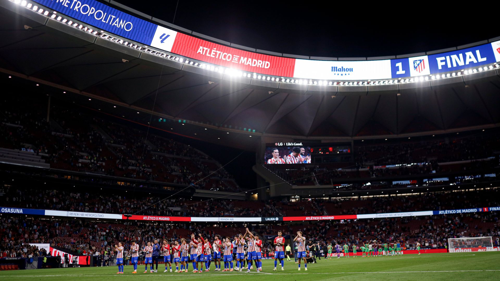 El Atlético de Madrid le sacó tres puntos a Osasuna

 – Primer plano