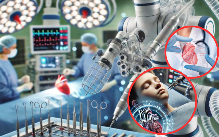 Por primera vez, los cirujanos realizan un trasplante de corazón totalmente robótico sin abrir el tórax

 – Primer plano