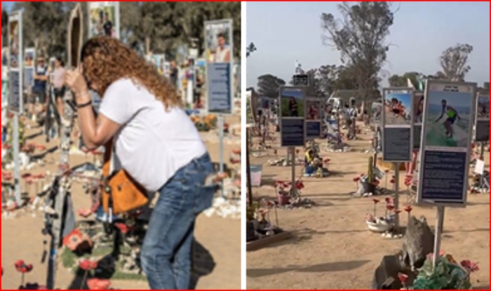 7 de octubre: parientes de las víctimas del festival Nova después de 2 años de masacre de Hamas
 – Primer plano