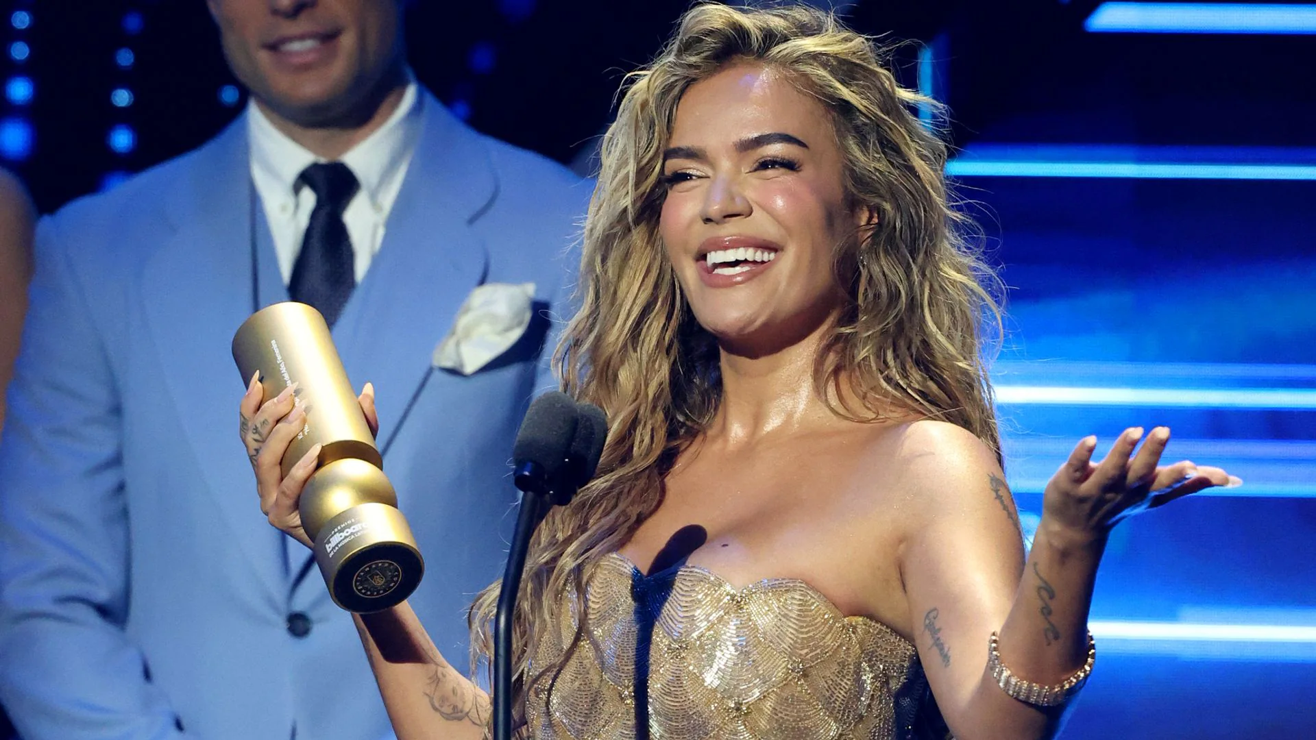 Karol G, Shakira y Carlos Vives brillaron en los Premios Billboard de la Música Latina 2025

 – Primer plano