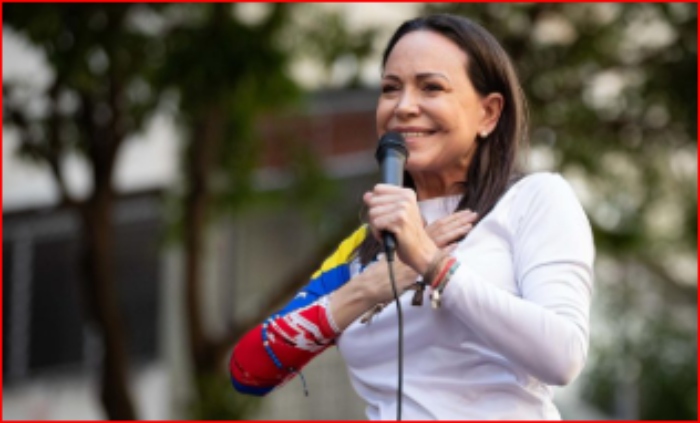 «La lucha continúa» María Corina, Premio Nobel de la Paz 2025

 – Primer plano