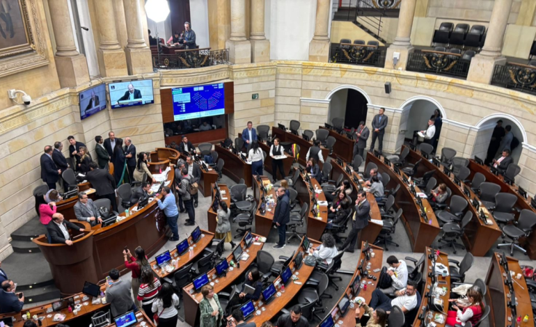 «No satisface las necesidades reales de los colombianos».
 – Primer plano