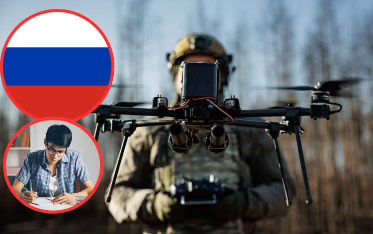 Rusia está entrenando a estudiantes para crear drones para uso militar
 – Primer plano