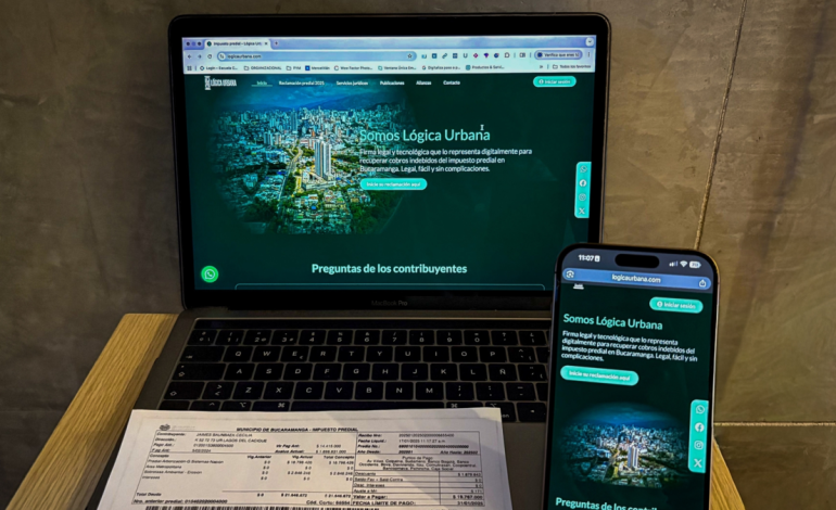 Santander creó innovadora herramienta digital que permite a los ciudadanos reclamar impuestos excesivos al impuesto predial Bucaramanga: así funciona
 – Primer plano