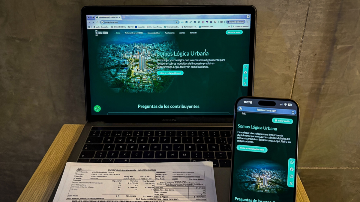 Santander creó innovadora herramienta digital que permite a los ciudadanos reclamar impuestos excesivos al impuesto predial Bucaramanga: así funciona
 – Primer plano