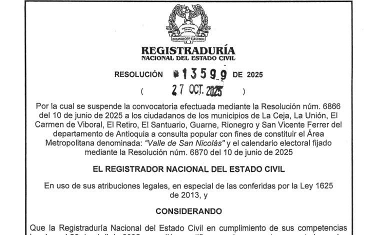 Se anunció que se suspenden consultas en la zona capitalina a la espera de autorización del Ministerio de Hacienda
 – Primer plano