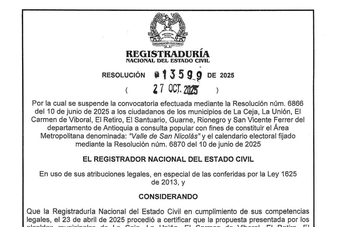 Se anunció que se suspenden consultas en la zona capitalina a la espera de autorización del Ministerio de Hacienda

 – Primer plano
