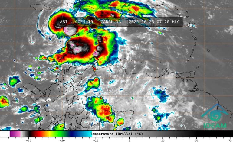 La tormenta tropical Melissa persiste en el Caribe y amenaza con lluvias catastróficas en Haití y Jamaica
 – Primer plano