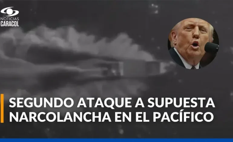 EE.UU. anuncia segundo ataque a ‘narcobarco’ en el Pacífico, y Gustavo Petro lo califica de ‘asesinato’
 – Primer plano