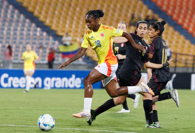 Colombia debutó con goleada 4-1 a Perú en la Liga de Naciones Conmebol

 – Primer plano