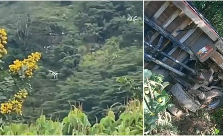 Chiva con más de 40 pasajeros volcada en zona rural de Miranda, dos muertos y más de 30 heridos

 – Primer plano