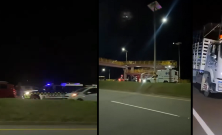 Cierre total de la vía Yopal-Aguazul por sospecha de presencia de explosivos en el peaje El Charte provoca fuerte congestión vehicular y paralización del tránsito

 – Primer plano