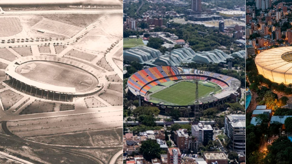 Así ha evolucionado el Estadio Atanasio Girardot a lo largo de 72 años

 – Primer plano