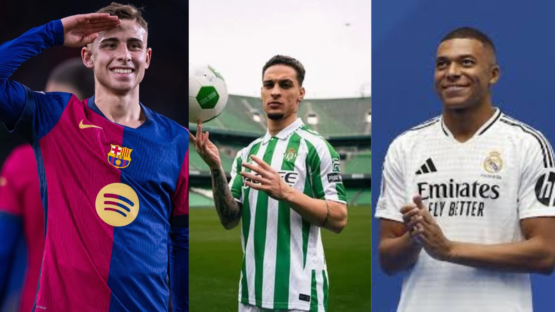 Mbappé, Antony y Fermín López líderes del once ideal de EP Deportes de LaLiga EA Sports

 – Primer plano