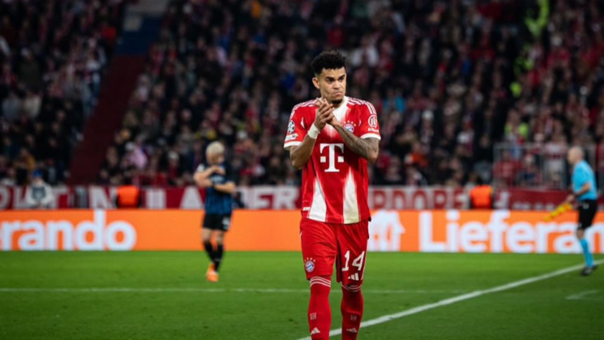 Luis Díaz el gran protagonista en el partido del Bayern Múnich ante el PSG

 – Primer plano