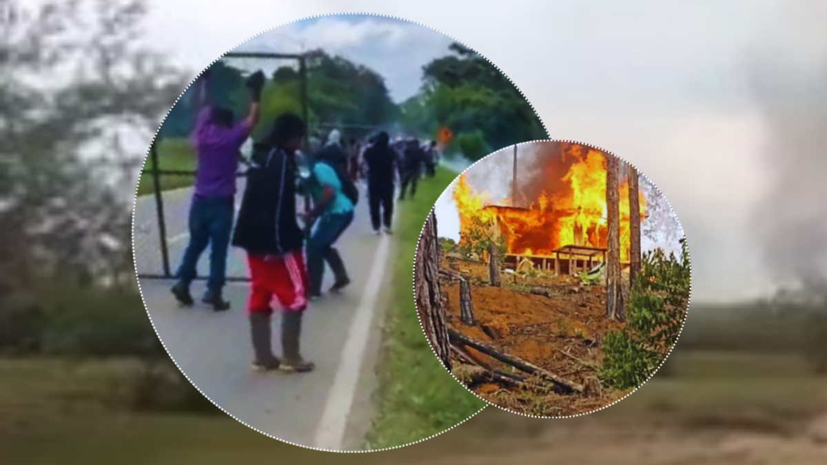Desalojo de hacienda Japio inicia violento enfrentamiento entre indígenas y fuerzas públicas en el norte del Cauca

 – Primer plano