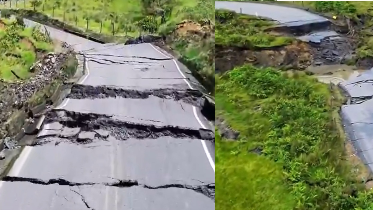 La reparación de la Transversal del Carare en Santander puede tardar tres meses por fuertes cráteres en varios tramos: la vía sigue cerrada

 – Primer plano