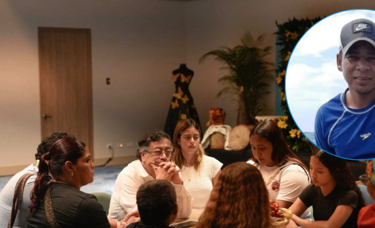 Polémica generó reunión del presidente Petro en Santa Marta con la familia de un pescador samaritano atacado por Estados Unidos

 – Primer plano