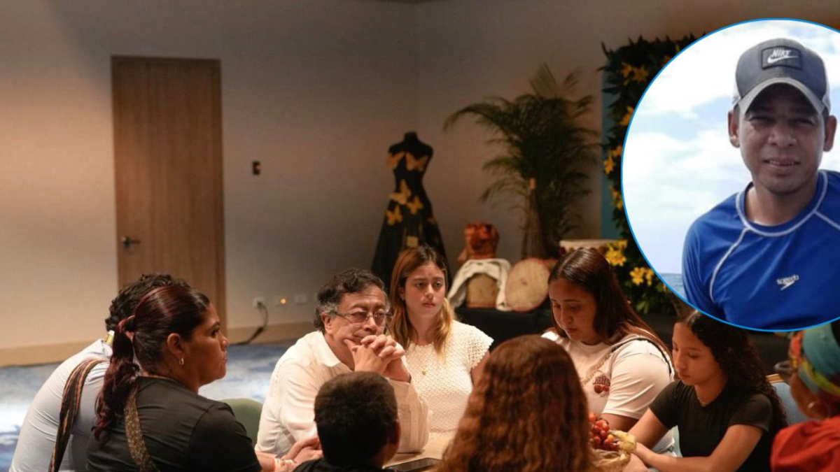 Polémica generó reunión del presidente Petro en Santa Marta con la familia de un pescador samaritano atacado por Estados Unidos

 – Primer plano