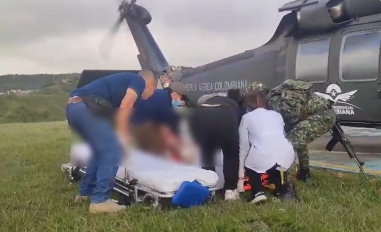 un hombre resultó herido tras caer a un campo minado en Anorí

 – Primer plano