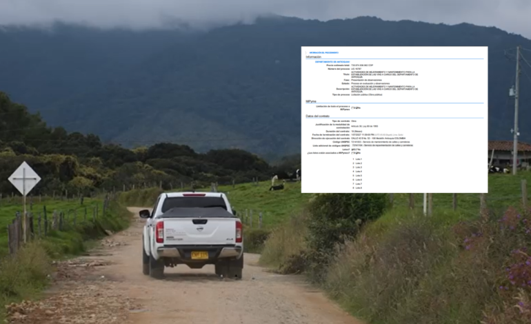 $585.000 millones para pavimentar 537 kilómetros

 – Primer plano