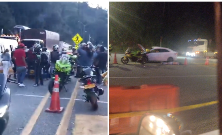 Esto fue lo que se encontró en el auto en el que detonó un artefacto explosivo en el peaje de Copacabana en la carretera Medellín-Bogotá.

 – Primer plano