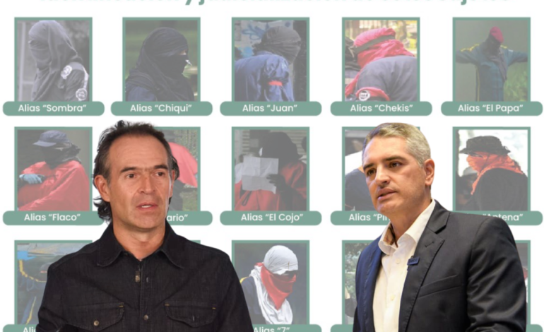 Gobierno de Antioquia y alcalde de Medellín ofrecen recompensa de 100 millones de dólares por encapuchados

 – Primer plano