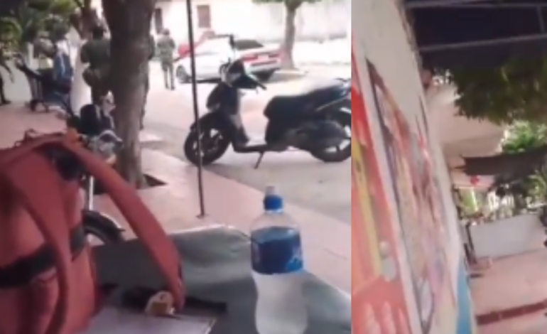 Los disparos alertaron a la comunidad

 – Primer plano