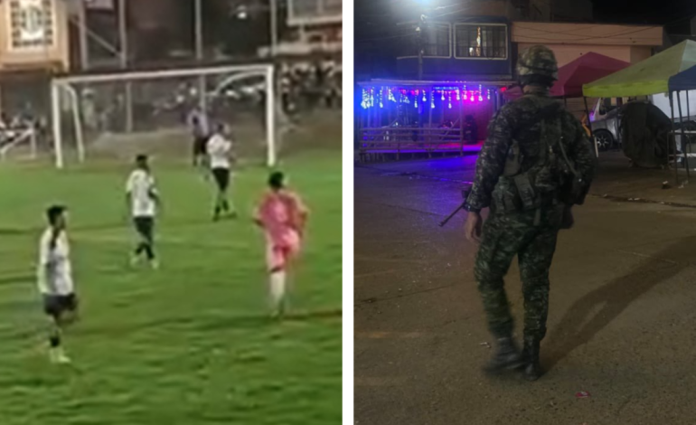 ‘¡El partido está ganando impulso!’: dramático relato de comentarista del partido suspendido por ataques a comisaría de Suárez en Cauca

 – Primer plano