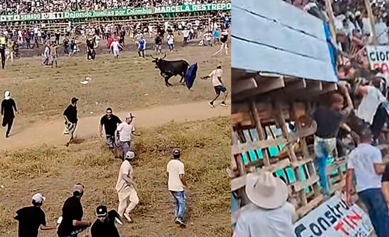 Acto previo a Corralejas en el Cáucaso (Antioquia) terminó con 16 heridos: Gobernac

 – Primer plano