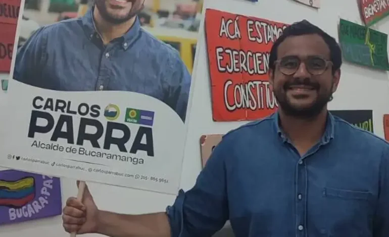 Carlos Parra, concejal de Bucaramanga, renuncia a su cargo y anuncia su paso al Congreso con el movimiento antiabuso ciudadano

 – Primer plano