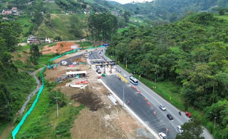 ampliación del peaje de Amaga y ajuste de cierres de vía en esta vía del suroeste

 – Primer plano
