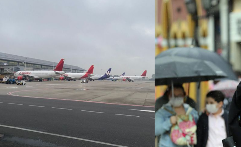 Aeropuerto El Dorado pidió a pasajeros revisar sus vuelos por condiciones climáticas en Bogotá

 – Primer plano