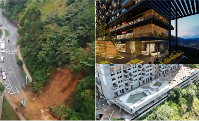 Resultados del peritaje geotécnico de la consultora Trarazo, proyecto inmobiliario de lujo en Sabaneta que fue afectado por un deslizamiento de tierra

 – Primer plano