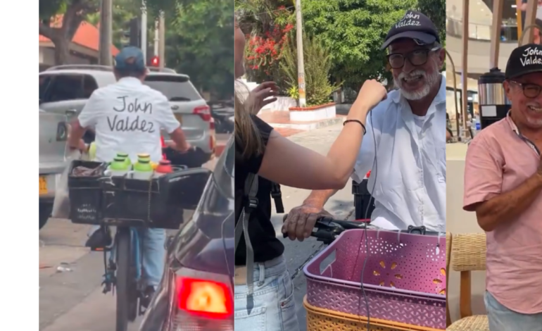 el resultado de la historia de un tintero viral que la marca Juan Valdez buscó, encontró y recompensó

 – Primer plano