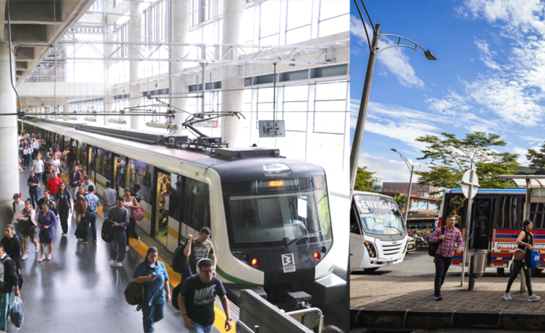 Estas son las nuevas tarifas del metro y autobuses públicos de Medellín y su aglomeración para 2026

 – Primer plano
