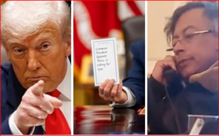 ‘Dios sabe cómo hace sus cosas’: conversación Trump-Petro

 – Primer plano