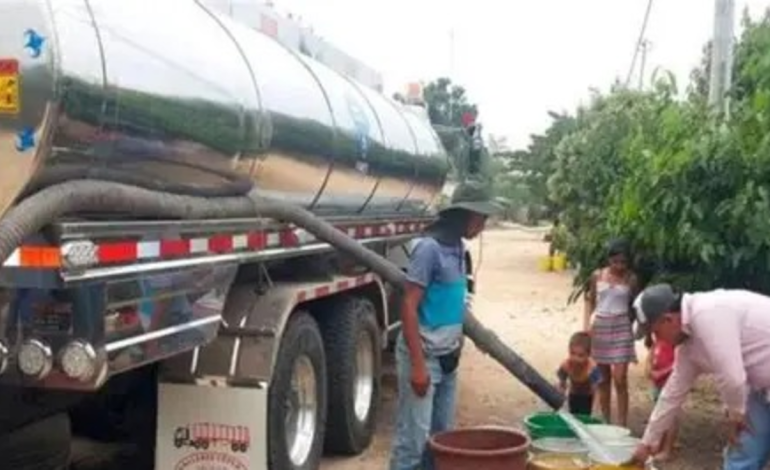 Ya hay escasez de agua en seis municipios y el municipio suministra el líquido mediante camiones cisterna.

 – Primer plano