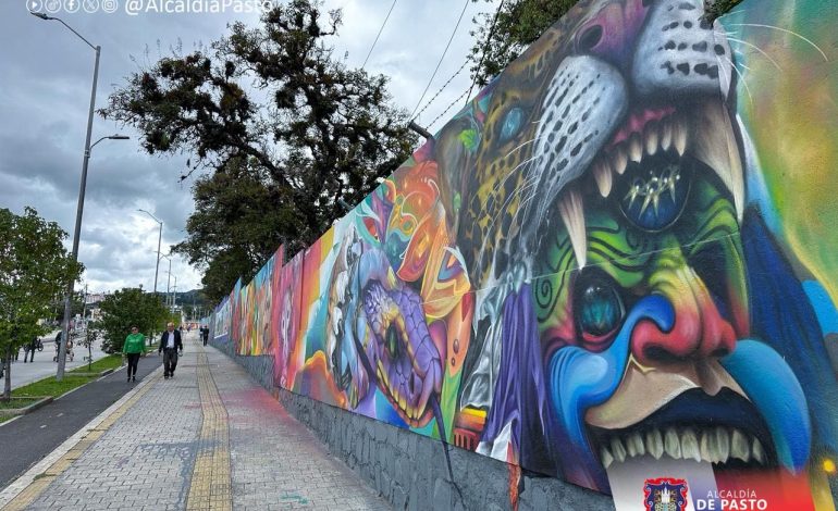El mural más grande de Nariño es el nuevo atractivo turístico de Pasto

 – Primer plano