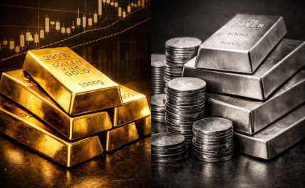 El oro y la plata registran su mayor desplome en años tras el fortalecimiento del dólar

 – Primer plano