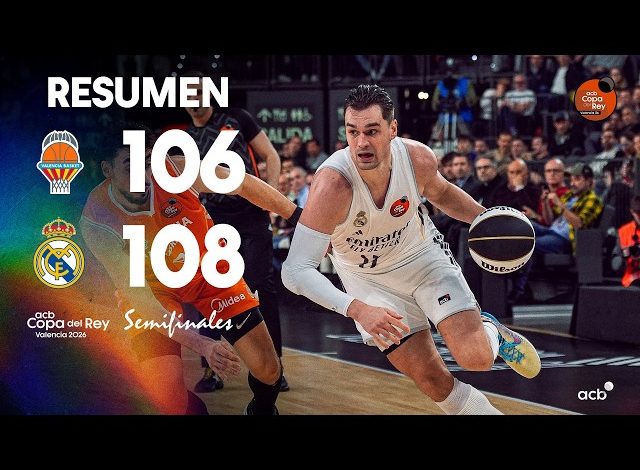 Final imperdible: Real Madrid y Baskonia se disputan el título en Valencia

 – Primer plano