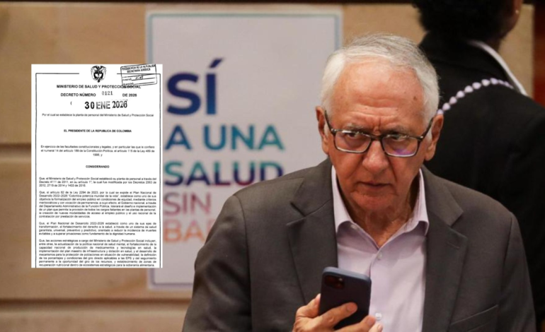 Ferias de contratación en el Ministerio de Salud en el inicio de la Ley de Garantías

 – Primer plano