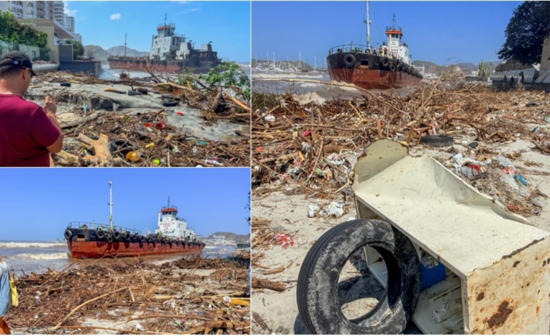se convirtió en símbolo del frente frío y lluvias que azotaron el Caribe

 – Primer plano