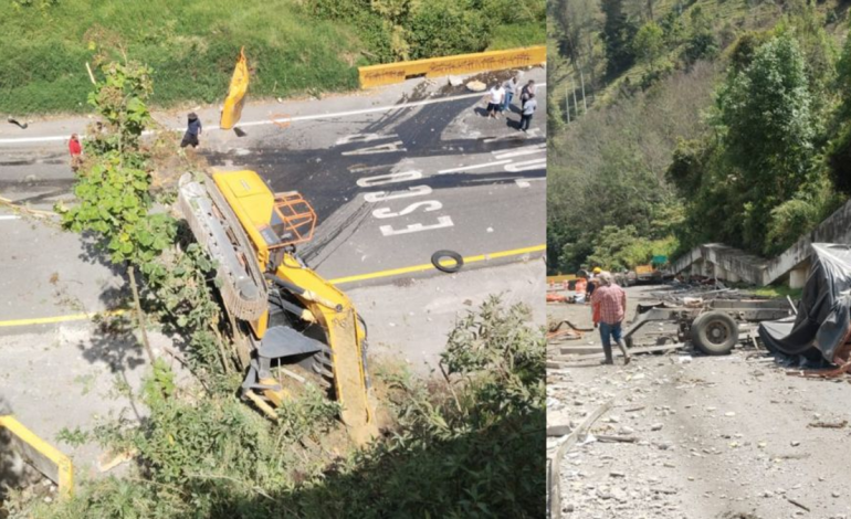 Grave accidente en la vía a Calarcá

 – Primer plano
