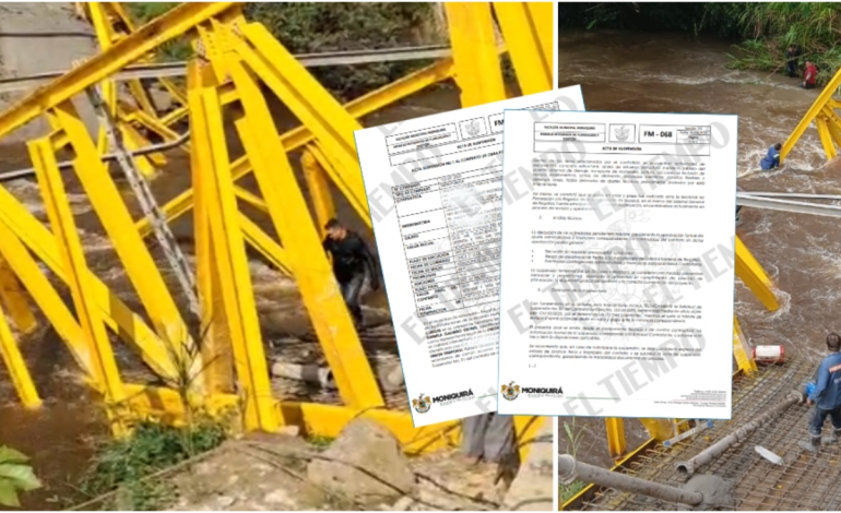 Es esta irregularidad la que apunta al contratista de la inversión que quebró en Moniquirá

 – Primer plano