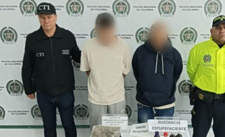 Detuvieron a dos personas por tráfico de drogas en Santa Rosa de Cabal, Risaralda

 – Primer plano